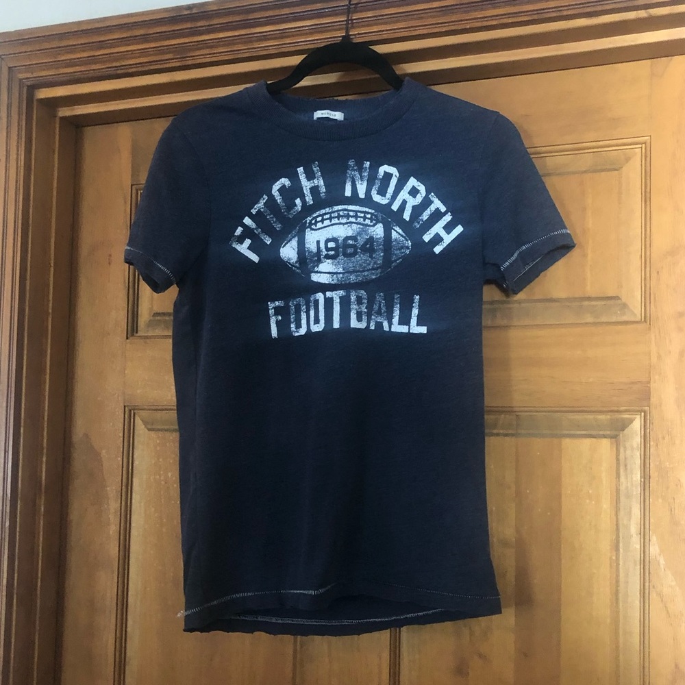 NWOT ABERCROMBIE & FITCH football muscle tee